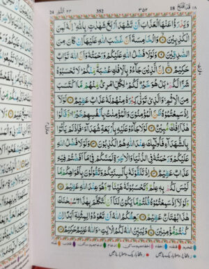 Pocket Quran Coloured With Tajweed Rules